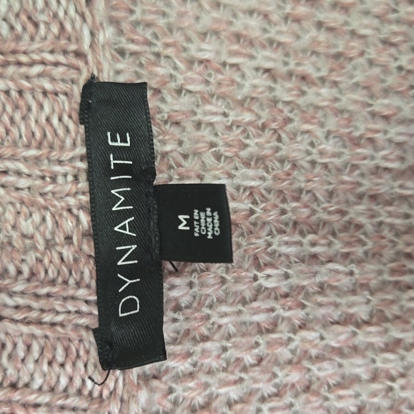 Dynamite Long Pink Cardigan - Picture 3 of 6